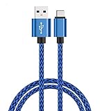 【ALTAMENTE VERSÁTIL】 Nuestro cable tipo C es compatible con Samsung Galaxy S10/ S9 Plus A9/A8, Note 9/8, Sony Xperia 1/ 10, OnePlus, Apple Macbook Pro, iMac, Lenovo, Nokia, LG, Nintendo Switch y otros teléfonos inteligentes y portátiles con USB C