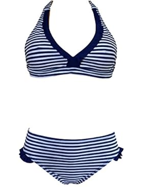 Mädchen Neckholder-ausschnitt Bikini/Bademode 122-176