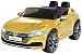 Produktbild Actionbikes Motors Kinder Elektroauto VW Arteon - Lizenziert - 2 x 45 Watt Motoren - 2,4 Ghz Fernbedienung - Eva Reifen - Multimedia Touch Display (Kurkumagelb Lackiert)