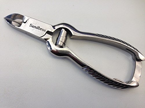 Heavy Duty Stainless Steel Nail Pliers. Curved Handle