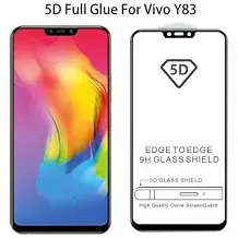 Techgadget 5D Curved Edge-to-Edge Tempered Glass for Vivo Y83 (N-1044)