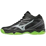  Mizuno Wave Hurricane 3 Mid, Zapatillas de Voleibol para Mujer, Verde (Light Green 37), 44.5 EU