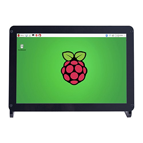 Preisvergleich Produktbild SunFounder 10.1 Inch IPS HDMI Monitor 1280×800 HD LCD Screen Display Audio with Case and Speaker for Raspberry Pi 3, 2 Model B and 1 Model B+ / A+ / B Kano