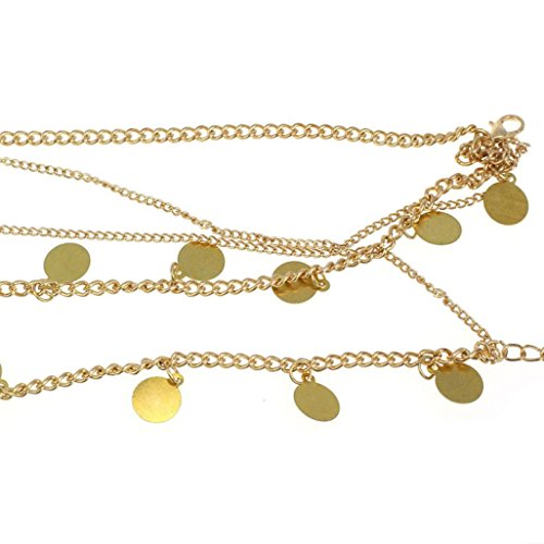 DDLBiz® Fashion Metal Head Kette Schmuckkette Stirnband Kopfstück-Haar-Band - 4