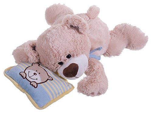 Bieco 04014433 - Schlaf- und Schmusebärchen, ca. 40 x 31,5 x 18 cm