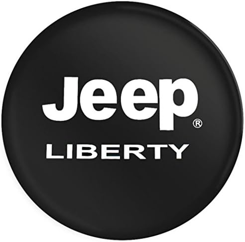 Jucarvo 15" 15inch L Spare Wheel Tire Cover Black PVC fabric 225/75R15 235/65R17