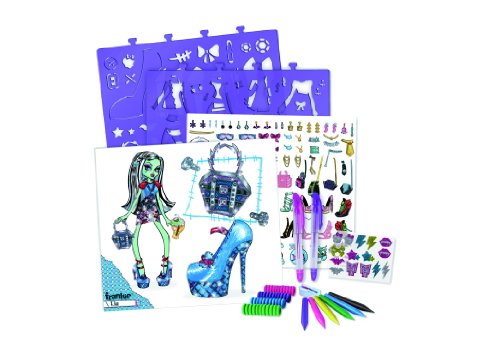 Imagen 2 de IMC Toys - Diseña Vestidos Y Complementos Con Purpurina Monster High 43-870383