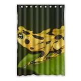 WYFCC Cortina de Ducha Rana Personalizado Polyester 120cm x 183cm.