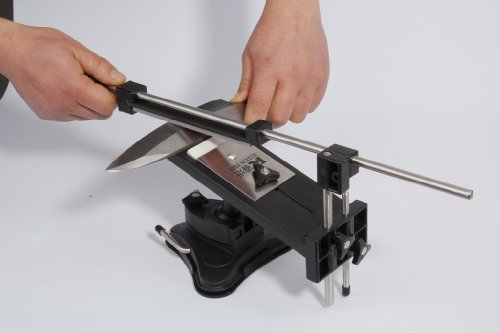 KKmoon Upgraded Küchen- Messerschärfer Sharpemaker Kits System 4 mit festen Winkel. - 3