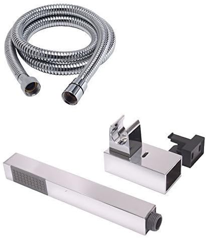 Pencil Shower Head Chromed Brass Wall Mounted + Hose