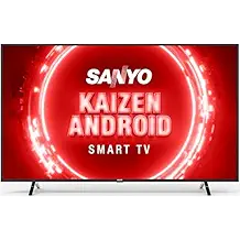 Sanyo 139 cm (55 inches) Kaizen Series 4K Ultra HD Certified Android LED TV XT-55UHD4S (Black) (2020 Model)