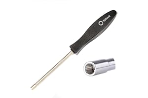 Tournevis Reglage Carburateur,Tournevis Carburateur,Outil de Réglage Cannelé à 21 Dents,pour Carburateur 2T,Petit Moteur Husqvarna Poulan,Weed Eater Craftman,Débroussailleuse,Souffleur Tokaneit