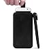 Produktbild ROYALZ Sleeve für Motorola Moto G4 Play Leder Tasche Handyhülle Cover Slim Case Etui Rauszieh-Lasche mit PULL-UP Funktion Vintage schwarz