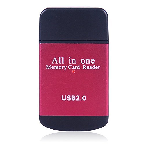 V.one SuperSpeed Multi-in-1 USB 2.0 Kartenleser Kartenlesegerät mit zwei TF/SD Kartenslots für SD, SD-HC, SD-XC, MMC, RS-MMC und Micro SD Karten für digital camerasCTablets PC, Mac,iMac,MacBook Pro Air,Ultrabooks,Microsoft Surface RT,Laptops,Raspberry pi ,etc - 5