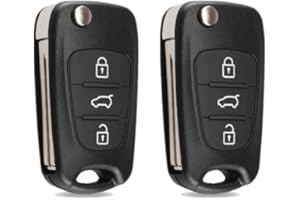 CAR PASSION 2 Przypadku Pokrywa Key Shell Pilot 3 Klawisze Kompatybilny z Hyundai i10 i20 ix20 ix35 Kia Sportage Picanto Sorento Venga Rio Ceed Cerato Para
