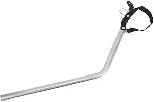 SIXRUN Bike Trailer Hitch Coupler, 740mm Adapter Steel Linker Connector, för Barnvagn med Oxidationsbyggande Färg, Camping Barn Husdjur Reser Utomhusäventyr