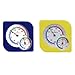 Produktbild Providethebest A7 Gourd Shaped Indoor-Minischreibtisch-Thermometer Wet Hygrometer Weiß 7,5 * 7,5 cm