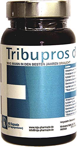 Preisvergleich Produktbild Tribupros 60 Kapseln Männer-Gesundheit - Prostata, Fitness, Harndrang, Wasserlassen