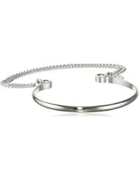 Dyrberg/núcleo Damen-brazalete 15/02 Pano Shiny Silver 6,26 cm - 338118