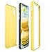 Produktbild Yokata iPhone X Hülle + iPhone X Panzerglas, Hardcase Schutzhülle 2 in 1 Handyhülle Ultra Dünn Slim 360 Grad Full Body Schutz 2 Teilig Styliche Handytasche Clear Elegant Backcover Anti-Rutsch Kratzfest Hart PC Skin Bumper Handy Tasche Schale Etui für Huawei Apple iPhone X / iPhone 10 5.8 Zoll 2017 Case Cover - Zitrone Gelb