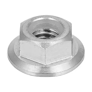 Bicycle Wheel Nut, Replacement M5/M6/M8/M10/M14 Bicycle Hub Flanged Axle Nut Titanium Alloy for Bike Wheel