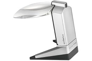 ‎ESCHENBACH Eschenbach Standlupe Scribolux Leselupe mit LED-Beleuchtung, 2,8X Vergrößerung