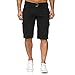 Produktbild Zolimx Einfarbige Herren-Shorts mit mehreren Taschen, Herren Knopf Einfarbig Baumwolle Mehrfach Overalls Shorts Cargo Short Pant