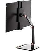ASUS ZenScreen MTS02D - Support Ergonomique Pour Moniteur Portable ZenScreen & ROG Strix - Inclinable, Rotatif, Hauteur Réglable
