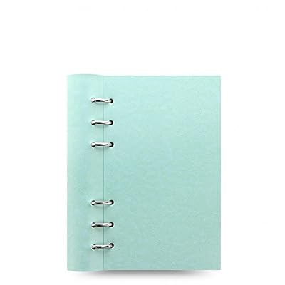 Filofax Clip Notebook pastels personnel Notebook Duck Egg Bleu 25 mm A6 Carnet 023629