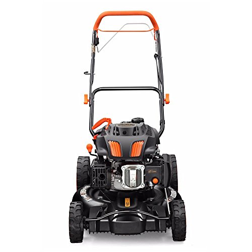 FUXTEC Benzin Rasenmäher FX-RM20SA60 Profi Mulchmäher mit 51 cm und Selbstantrieb leistungsstarker 200 cc Motor Motormäher Mulchen - 4