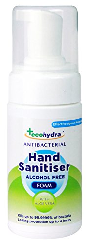 Ecohydra Alcohol Free Antibacterial Hand Sanitiser, 100 ml, Pack of 6