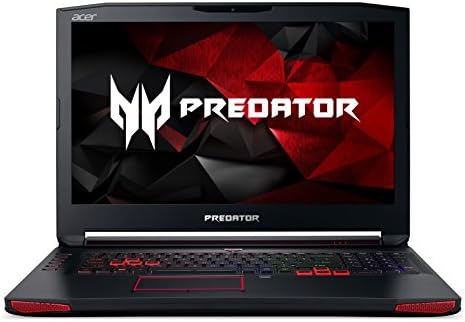 Predator Acer 17.3-Inch Notebook - (Black) (Intel Core i7-7700HQ Processor, 16 GB RAM, 1 TB HDD Plus 128 GB SSD, NVIDIA GeForce GTX 1070 8 GB Graphics, Windows 10)
