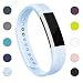 Produktbild AdePoy Armband für Fitbit Alta und Fitbit Alta HR, TPU Silikon Verstellbare Ersatz-Sportbänder für Fitbit Alta/Alta HR