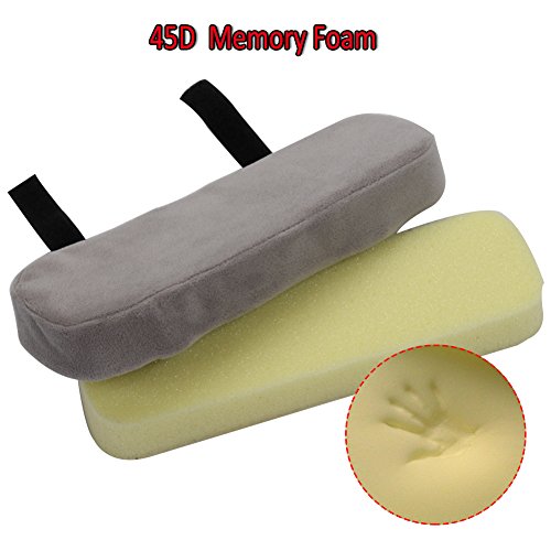 MEMORY FOAM Arm stuhl, Sitzkissenbezug Rest Pads Stuhl Universal Passform umfasst die Premium Memory-Schaumstoff und ideal für Rollstuhlfahrer - 5