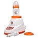 Mebby Baby Bottle and Food Warmer for Home with LCD Screen (White and Orange)