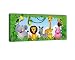 Produktbild Leinwandbild Panorama Nr. 404 AnimalGroup 100x40cm, Keilrahmenbild, Bild auf Leinwand, Urwald Tiere Kinder