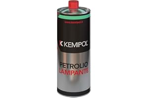 Kemipol Petrolio Bianco Lampante Diluente Sgrassante Pulizia Utensili 1 Lt