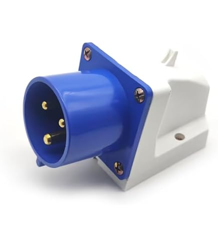 Industrie-Steckdose IP44, 4-polig 16A – Wasserdicht & Robust Für Baustelle & Outdoor
