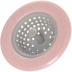 Flyes Filtre anti-encrassement pour évier de cuisine rose