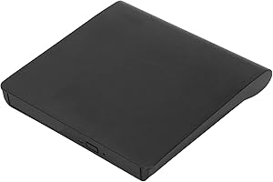 EJOYOUS External CD DVD Drive, USB 3.0 Portable Type A Type C USB3.0 USB2.0 5Gbps Laptop Optical Drive Enclosure for 12.7mm 9.5mm SATA DVD RW Drive Laptop Desktop PC Windows