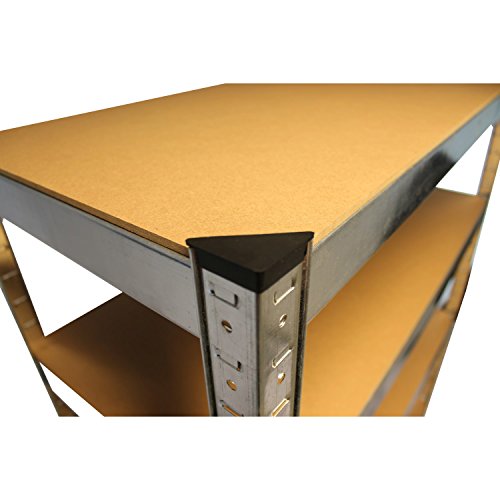 Lagerregal Schwerlastregal Steckregal Kellerregal 875kg verzinkt 180x90x40 Garagenregal - 4