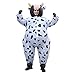 Produktbild CJN Erwachsene Aufblasbare Fancy Kleid Party Lustigen Jumpsuit, Raptor Dinosaurier Urmilch Cowshark,Cow