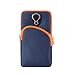 Produktbild TTLOVE Night Running Arm Pack Wasserdichte Wrist Bag MäNner Und Frauen Sport AußEn Mobile Armband Sweatproof Atmungsaktive Elastische Handy Fall FüR Fingerabdruck Entsperren(Blau)