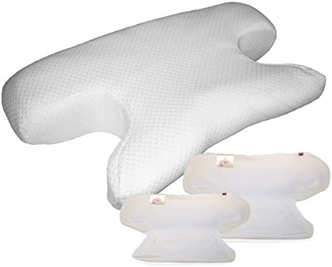 Putnam CPAP BIPAP Continious Positive Air Pressure Sleep Apnea Mask Pillow with Spare Cover (Child Small with 2 Spare Covers)