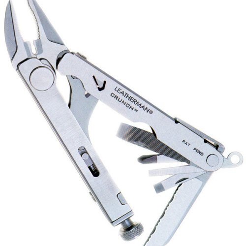 Preisvergleich Produktbild LEATHERMAN Crunch Multifunktionswerkzeug faltbar Multitool Klinge unter 7,6 cm.