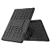 Produktbild TenYll Huawei MediaPad M3 Lite 10 Hülle, 2in1 Silikon Rückseite Schutzhülle,Heavy Duty Tough Rugged Shock Proof Case,Mit Halterung Doppeltem Schutz Cover für Huawei MediaPad M3 Lite 10 -Schwarz