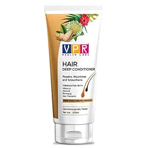 VPR Hair Deep Conditioner for Hair Growth & Hair Fall Control Deeply Nourishing & keeps Hair Well-Moisturised(100ml)
