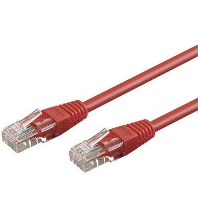 Preisvergleich Produktbild Patchkabel, Cat. 6, U / UTP, rot, 7m, Good Connections®
