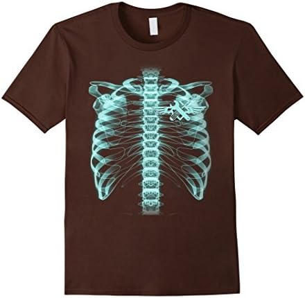 Men's Aircraft Mechanic Love X Ray T Shirt Large Brown
