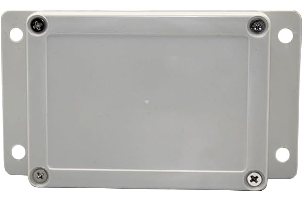 Boîtier de projet électronique étanche en plastique ABS Gris/transparent de tooloflife